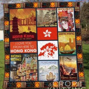 Hong Kong Quilt Blanket Ver 2  Quilt